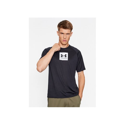Under Armour T-Shirt Ua Tech Prt Fill Ss 1380785 Czarny Loose Fit ze sklepu MODIVO w kategorii T-shirty męskie - zdjęcie 168678743