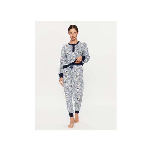 DKNY Piżama YI2922668 Kolorowy Regular Fit ze sklepu MODIVO w kategorii Piżamy damskie - zdjęcie 168679241