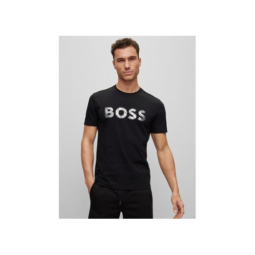 Boss T-Shirt 50488833 Czarny Regular Fit ze sklepu MODIVO w kategorii T-shirty męskie - zdjęcie 168681212