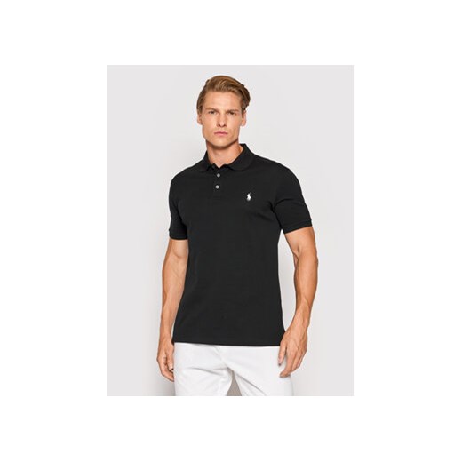 Polo Ralph Lauren Polo 710541705 Czarny Slim Fit ze sklepu MODIVO w kategorii T-shirty męskie - zdjęcie 168681340