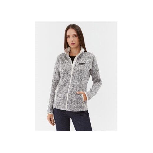 Columbia Polar W Sweater Weather™ Full Zip Szary Regular Fit ze sklepu MODIVO w kategorii Bluzy damskie - zdjęcie 168681520
