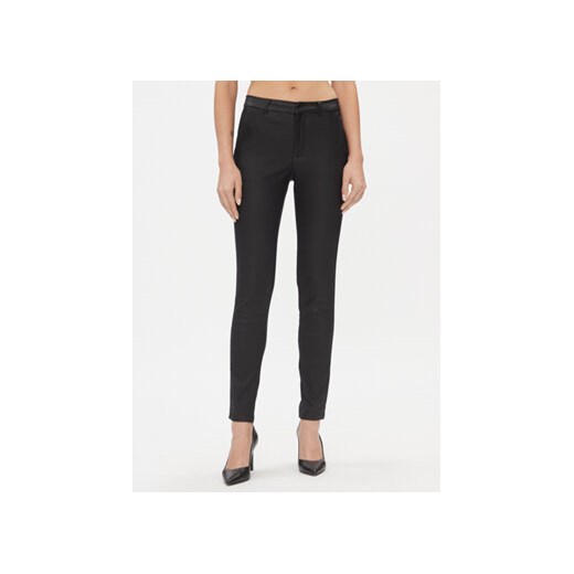 Vero Moda Spodnie materiałowe 10221336 Czarny Slim Fit ze sklepu MODIVO w kategorii Spodnie damskie - zdjęcie 168682164