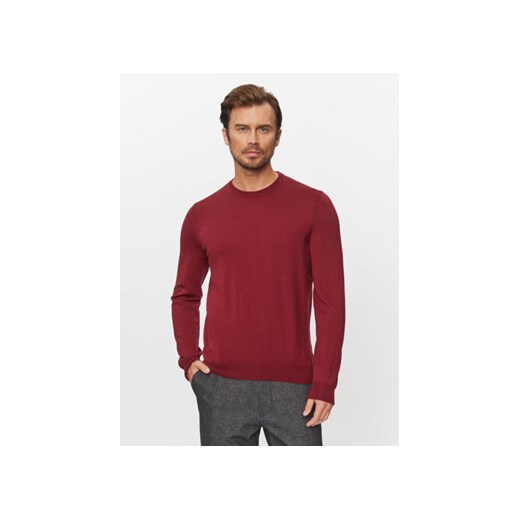 Boss Sweter Botto-L 50476364 Czerwony Regular Fit ze sklepu MODIVO w kategorii Swetry męskie - zdjęcie 168682671
