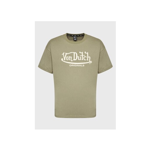 Von Dutch T-Shirt Lennon 6 330 059 Zielony Regular Fit ze sklepu MODIVO w kategorii T-shirty męskie - zdjęcie 168683400
