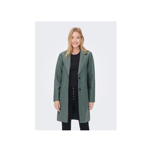 ONLY Płaszcz przejściowy 15213300 Zielony Regular Fit ze sklepu MODIVO w kategorii Płaszcze damskie - zdjęcie 168683504