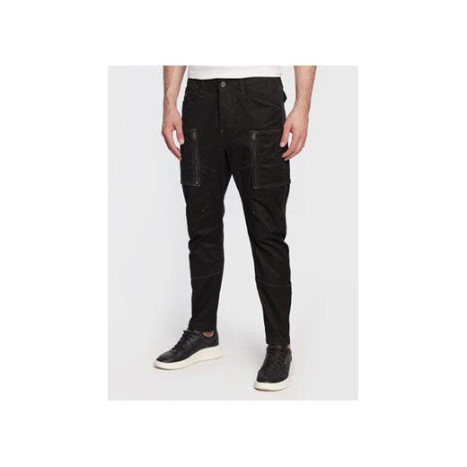 G-Star Raw Spodnie materiałowe Zip Pocket 3D D21975-C105-6484 Czarny Skinny Fit ze sklepu MODIVO w kategorii Spodnie męskie - zdjęcie 168683550
