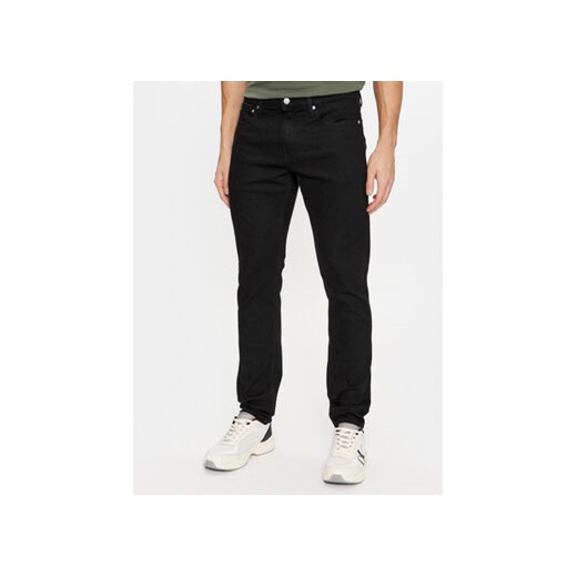 Calvin Klein Jeans Jeansy J30J323687 Czarny Slim Fit ze sklepu MODIVO w kategorii Jeansy męskie - zdjęcie 168683593
