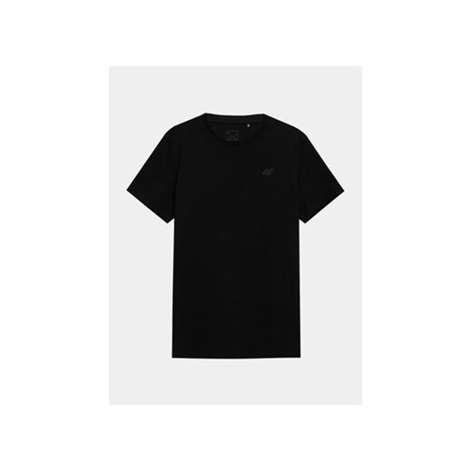 4F T-Shirt 4FAW23TTSHM0876 Czarny Regular Fit ze sklepu MODIVO w kategorii T-shirty męskie - zdjęcie 168683723