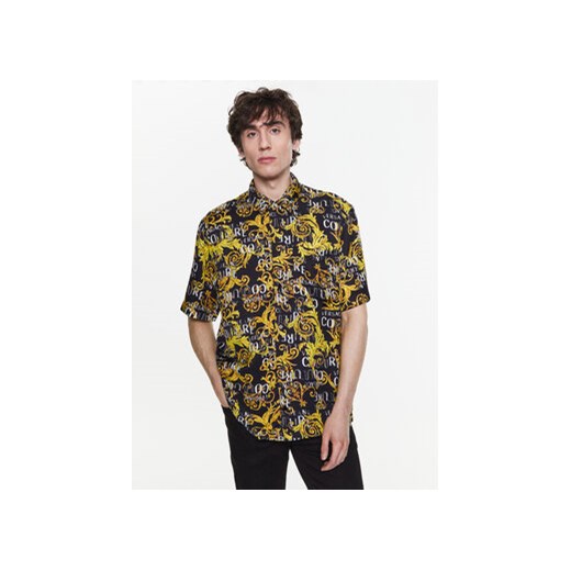Versace Jeans Couture Koszula 74GAL2B0 Czarny Regular Fit 48 MODIVO
