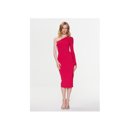 Elisabetta Franchi Sukienka koktajlowa AM-91B-32E2-V480 Różowy Slim Fit ze sklepu MODIVO w kategorii Sukienki - zdjęcie 168683944