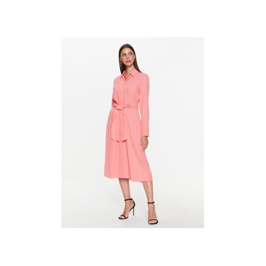Seidensticker Sukienka koszulowa 60.134572 Różowy Regular Fit ze sklepu MODIVO w kategorii Sukienki - zdjęcie 168684031