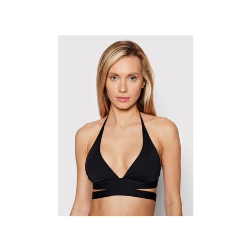 Seafolly Góra od bikini Halter 30645-942 Czarny 10 MODIVO