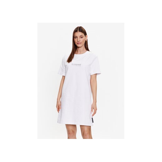 John Richmond Sukienka codzienna UWP23031VE Biały Modern Fit ze sklepu MODIVO w kategorii Sukienki - zdjęcie 168684994