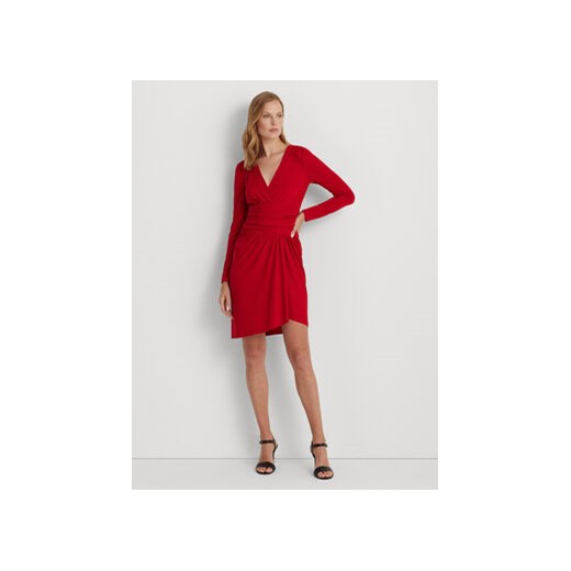 Lauren Ralph Lauren Sukienka codzienna 250918987002 Czerwony Regular Fit ze sklepu MODIVO w kategorii Sukienki - zdjęcie 168685021