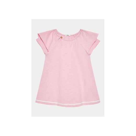 United Colors Of Benetton Sukienka codzienna 3LHAAV006 Różowy Regular Fit ze sklepu MODIVO w kategorii Sukienki niemowlęce - zdjęcie 168686220