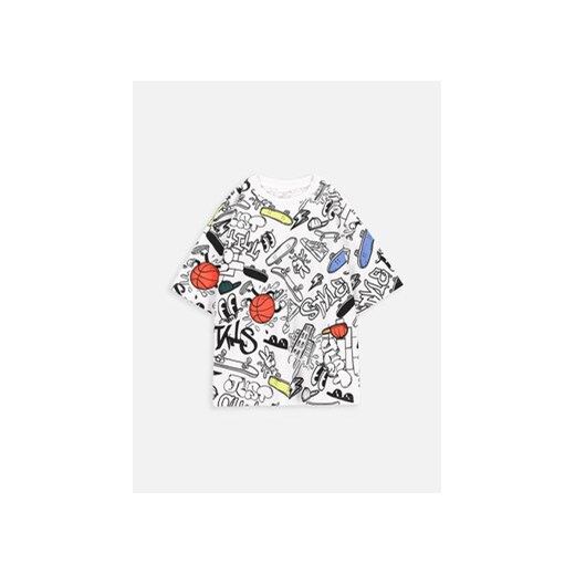 Coccodrillo T-Shirt ZC3143203ASK Biały Regular Fit ze sklepu MODIVO w kategorii T-shirty chłopięce - zdjęcie 168686221