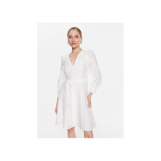 IVY OAK Sukienka letnia Nicky IO1123S7557 Biały Regular Fit ze sklepu MODIVO w kategorii Sukienki - zdjęcie 168686233
