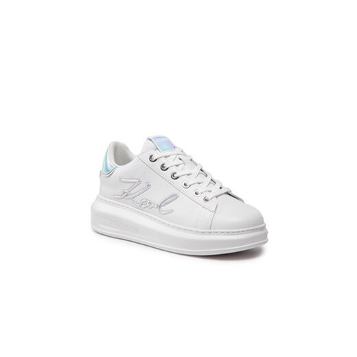 KARL LAGERFELD Sneakersy KL62510A Biały Karl Lagerfeld 35 MODIVO