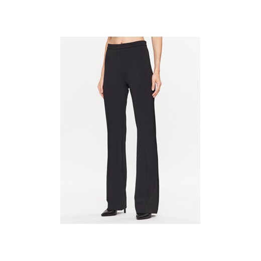 Pinko Spodnie materiałowe Spin Pantalone 101591 A0HC Czarny Regular Fit ze sklepu MODIVO w kategorii Spodnie damskie - zdjęcie 168686744