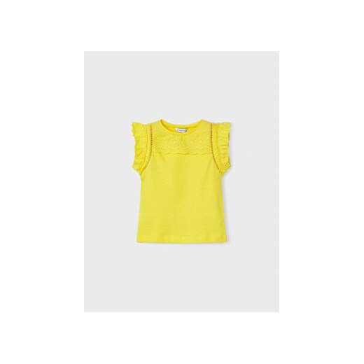 Mayoral Top 3074 Żółty ze sklepu MODIVO w kategorii Bluzki dziewczęce - zdjęcie 168686753