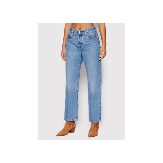 Levi's® Jeansy 501® A1959-0005 Niebieski Relaxed Fit 29_32 MODIVO