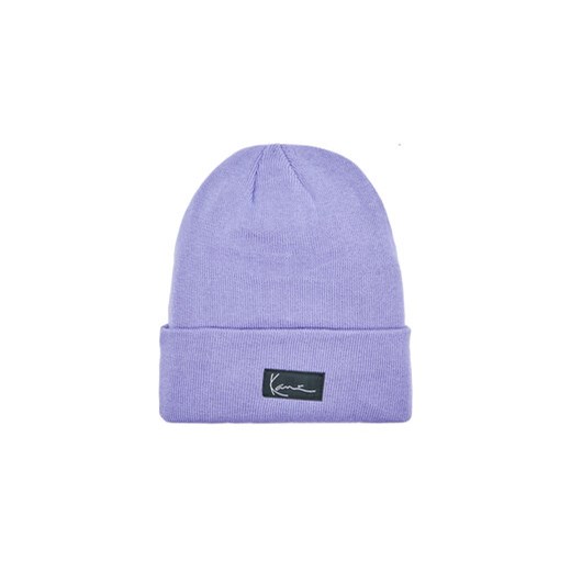 Karl Kani Czapka Small Signature Long Beanie 7050058 Fioletowy Karl Kani uniwersalny MODIVO