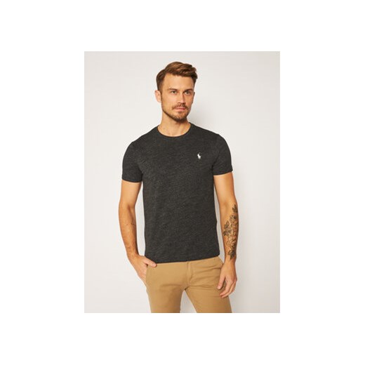 Polo Ralph Lauren T-Shirt Classics 710671438164 Czarny Slim Fit ze sklepu MODIVO w kategorii T-shirty męskie - zdjęcie 168687122