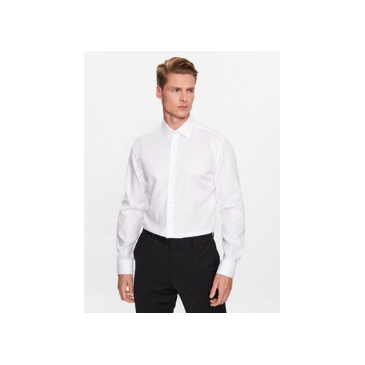 Seidensticker Koszula 01.653730 Biały Regular Fit ze sklepu MODIVO w kategorii Koszule męskie - zdjęcie 168687144