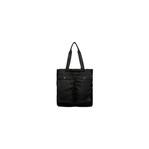 Calvin Klein Jeans Torebka Reversible K50K511391 Czarny ze sklepu MODIVO w kategorii Torby Shopper bag - zdjęcie 168687294