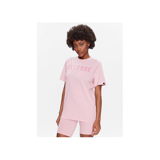 Ellesse T-Shirt Loftini SGR17780 Różowy Regular Fit ze sklepu MODIVO w kategorii Bluzki damskie - zdjęcie 168688234