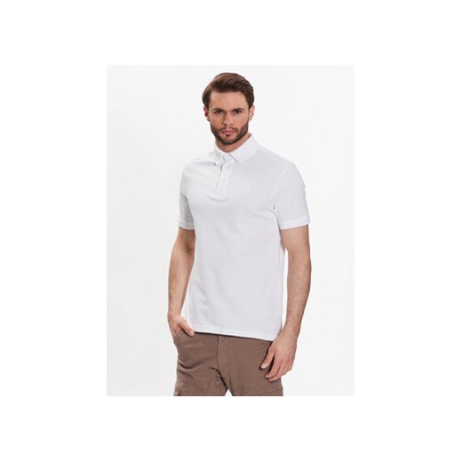 Blauer Polo 23SBLUT02348 Biały Regular Fit ze sklepu MODIVO w kategorii T-shirty męskie - zdjęcie 168688343