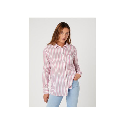 Wrangler Koszula W5Z56DP59 112331964 Różowy Regular Fit ze sklepu MODIVO w kategorii Koszule damskie - zdjęcie 168688653