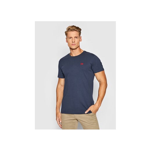 La Martina T-Shirt CCMR04 JS206 Granatowy Regular Fit ze sklepu MODIVO w kategorii T-shirty męskie - zdjęcie 168689193