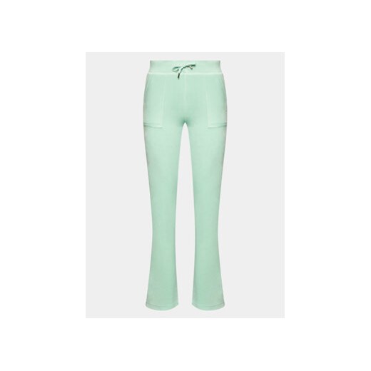 Juicy Couture Spodnie dresowe Del Ray JCAP180 Zielony Regular Fit ze sklepu MODIVO w kategorii Spodnie damskie - zdjęcie 168689242