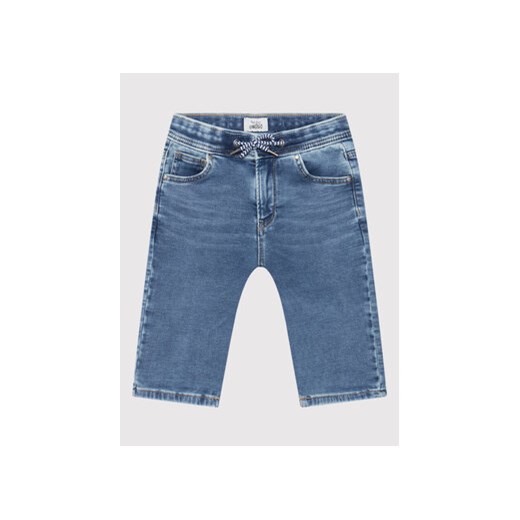 Pepe Jeans Szorty jeansowe GYMDIGO Joe PB800695 Niebieski Regular Fit ze sklepu MODIVO w kategorii Spodenki chłopięce - zdjęcie 168690390