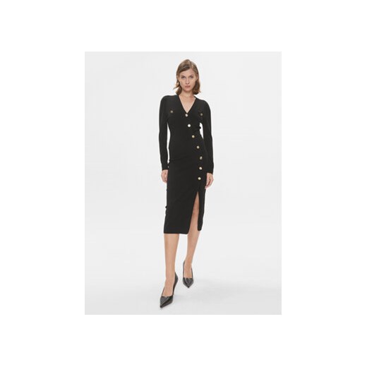 Pinko Sukienka dzianinowa Comasico 101925 A16I Czarny Slim Fit ze sklepu MODIVO w kategorii Sukienki - zdjęcie 168690600