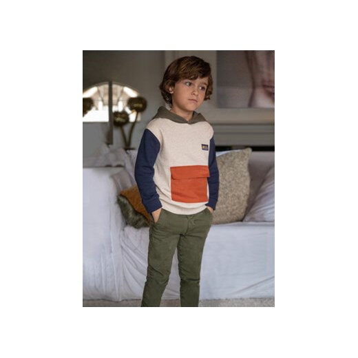 Mayoral Spodnie materiałowe 4.526 Zielony Regular Fit ze sklepu MODIVO w kategorii Spodnie chłopięce - zdjęcie 168690991