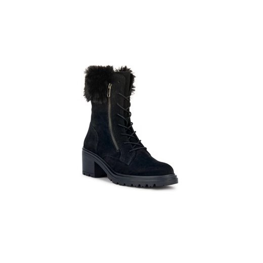 Geox Botki D Damiana D36QCB 022BH C9999 Czarny Geox 36 MODIVO okazja