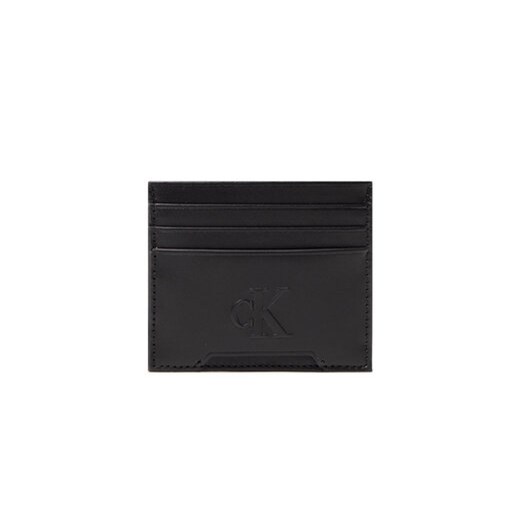 Calvin Klein Jeans Etui na karty kredytowe Mono Bold Cardcase 6cc K50K509506 Czarny ze sklepu MODIVO w kategorii Etui - zdjęcie 168692164