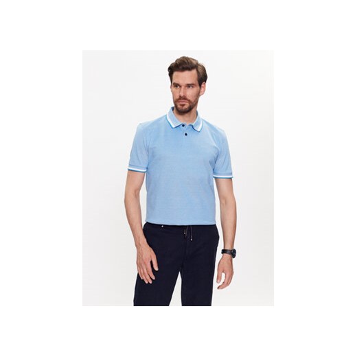 Boss Polo Parlay 183 50486172 Niebieski Regular Fit ze sklepu MODIVO w kategorii T-shirty męskie - zdjęcie 168692313
