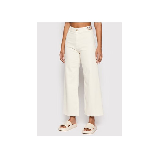 Desigual Jeansy Awesome 22SWDD03 Beżowy Relaxed Fit Desigual 38 promocja MODIVO