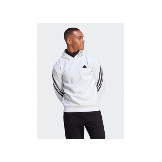 adidas Bluza Future Icons 3-Stripes Hoodie IC6720 Biały Regular Fit S MODIVO