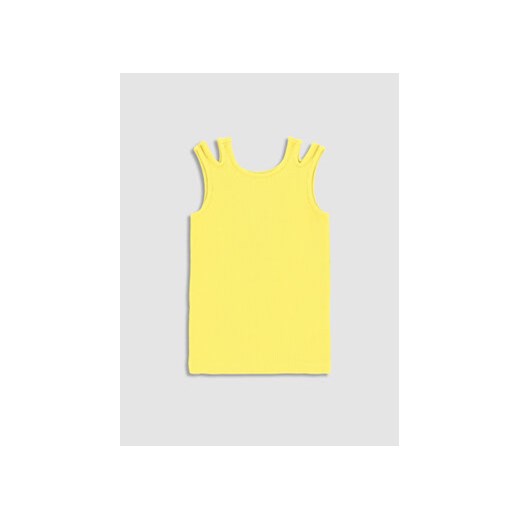 Coccodrillo Top WC3143302JGJ Żółty Regular Fit ze sklepu MODIVO w kategorii Bluzki dziewczęce - zdjęcie 168693741