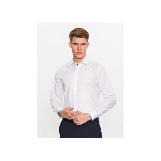 Seidensticker Koszula 01.253480 Biały Shaped Fit ze sklepu MODIVO w kategorii Koszule męskie - zdjęcie 168694174