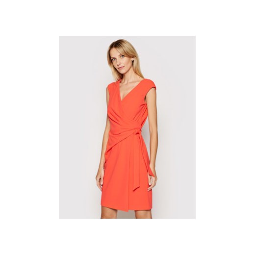 Lauren Ralph Lauren Sukienka codzienna 253838965003 Pomarańczowy Regular Fit 4 okazyjna cena MODIVO