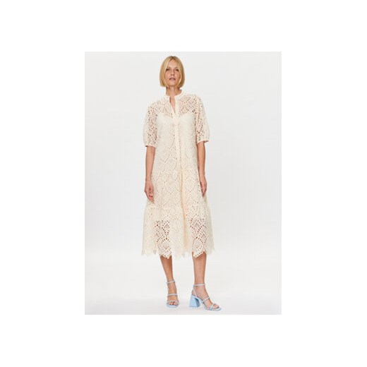 Ted Baker Sukienka koszulowa Lezzley 269456 Beżowy Oversize Ted Baker 2 okazja MODIVO