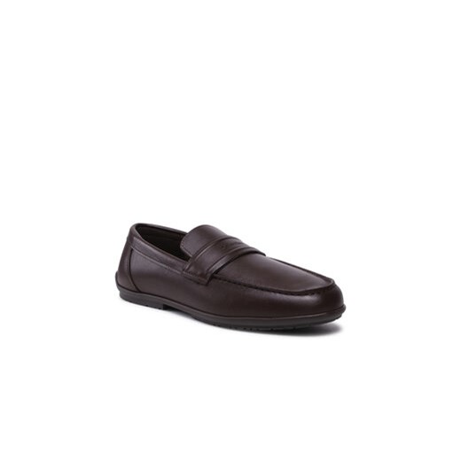 Calvin Klein Mokasyny Driver High Freq Lth HM0HM00969 Brązowy Calvin Klein 45 MODIVO