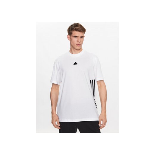adidas T-Shirt IN1612 Biały Loose Fit ze sklepu MODIVO w kategorii T-shirty męskie - zdjęcie 168695251