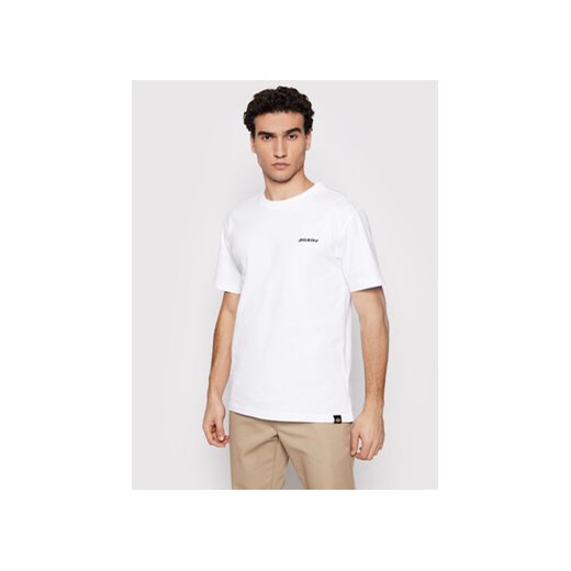 Dickies T-Shirt Ss Loretto DK0A4X9OWHX Biały Regular Fit ze sklepu MODIVO w kategorii T-shirty męskie - zdjęcie 168695384