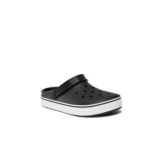 Crocs Klapki Crocs Crocband Clean Clog 208371 Czarny Crocs 37_5 okazyjna cena MODIVO